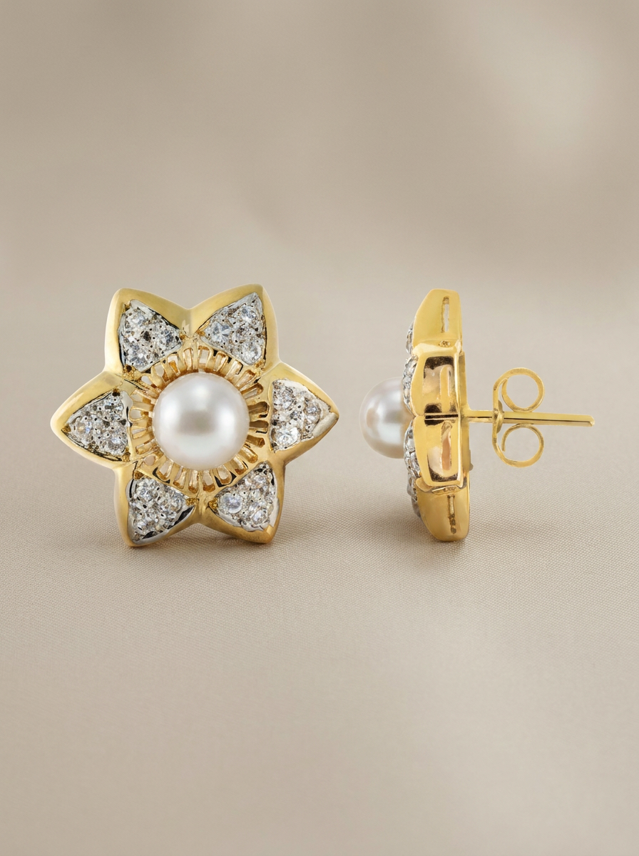 pendiente vintage estrella