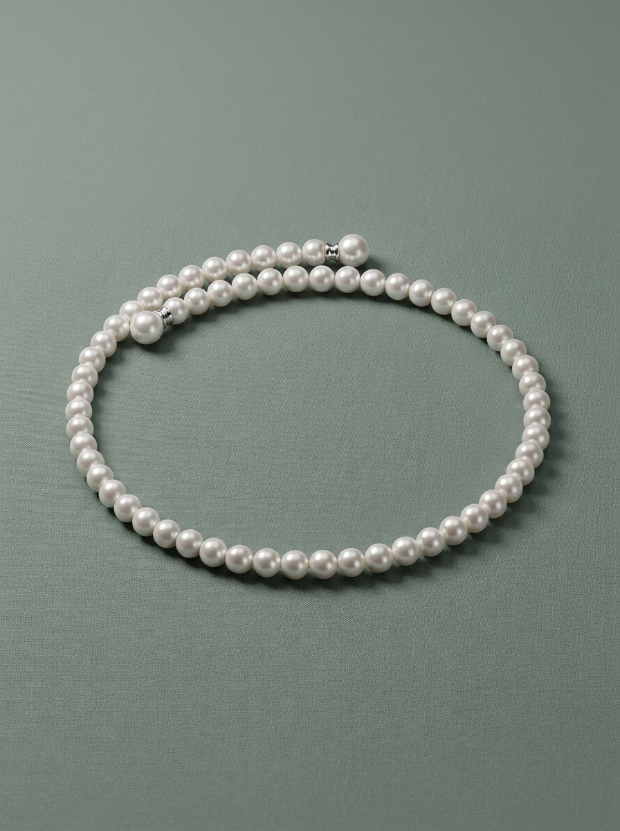 collaret rígid de perles barroques 