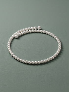 collaret rígid de perles barroques 