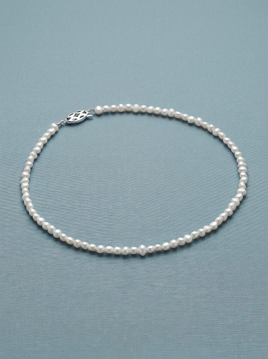 collaret de perles cultivades blanques petites 